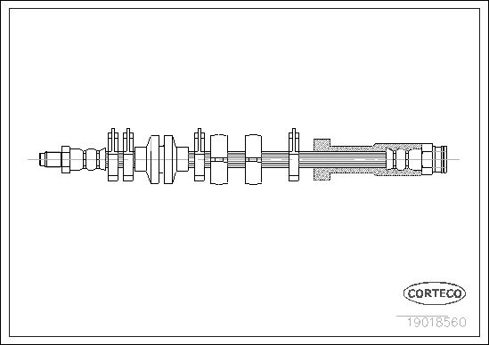 CORTECO 19018560 Brake Hose