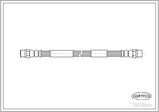 CORTECO 19018652 Brake Hose