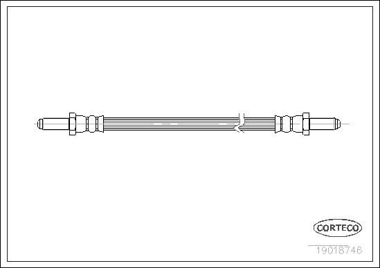 CORTECO 19018746 Brake Hose