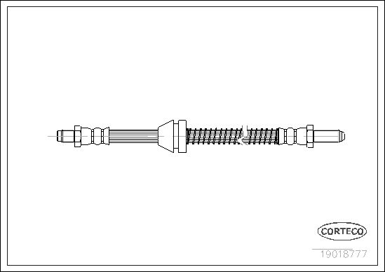 CORTECO 19018777 Brake Hose