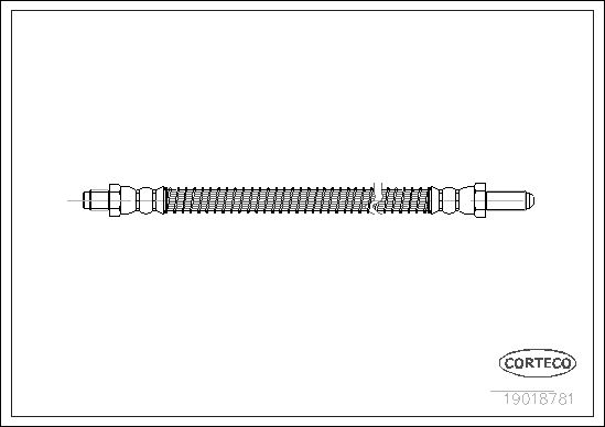 CORTECO 19018781 Brake Hose