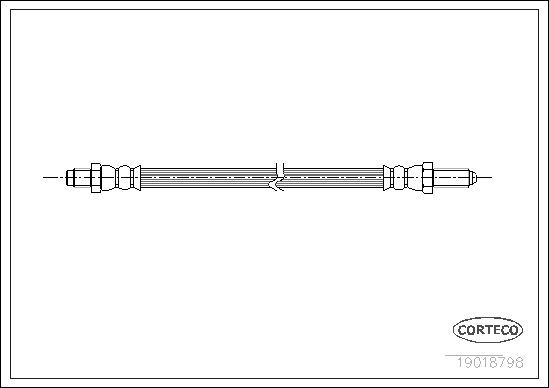 CORTECO 19018798 Brake Hose
