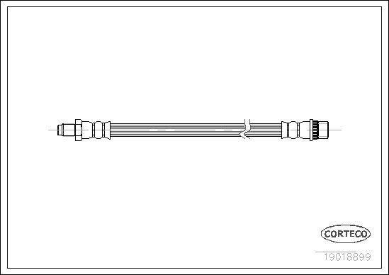 CORTECO 19018899 Brake Hose