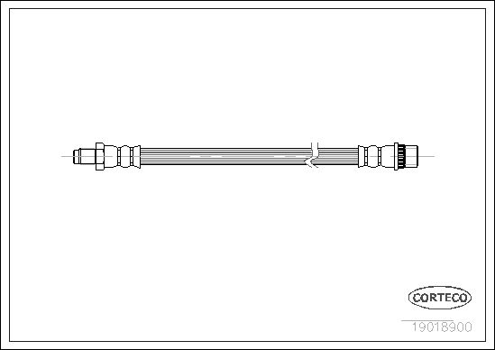 CORTECO 19018900 Brake Hose
