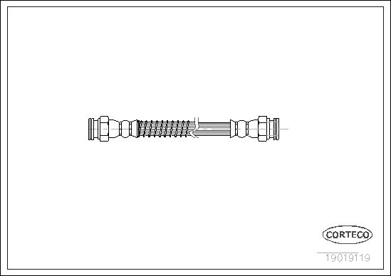 CORTECO 19019119 Brake Hose