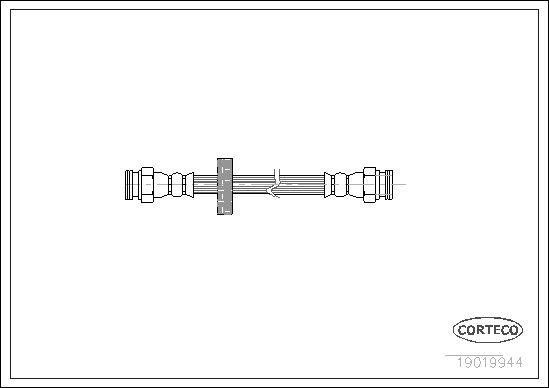 CORTECO 19019944 Brake Hose