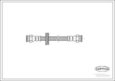 Brake Hose CORTECO 19019944