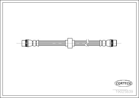 CORTECO 19025839 Brake Hose