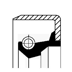 CORTECO 19026240B Shaft Seal, differential