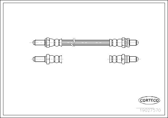 CORTECO 19027570 Brake Hose