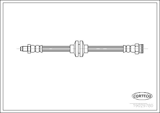 CORTECO 19029780 Brake Hose
