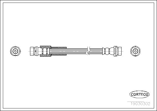 CORTECO 19030302 Brake Hose