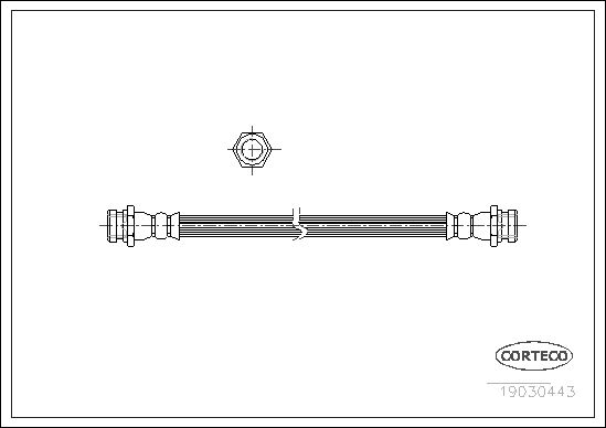 CORTECO 19030443 Brake Hose