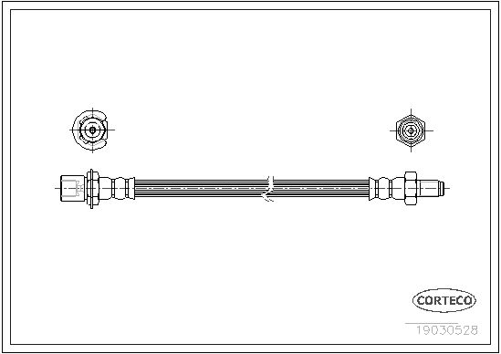 CORTECO 19030528 Brake Hose
