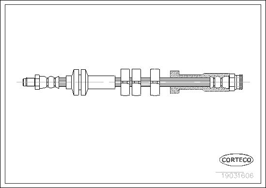 CORTECO 19031606 Brake Hose
