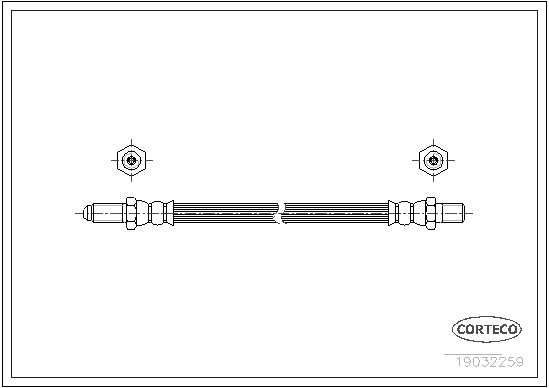 CORTECO 19032259 Brake Hose