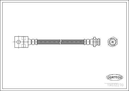 CORTECO 19032270 Brake Hose