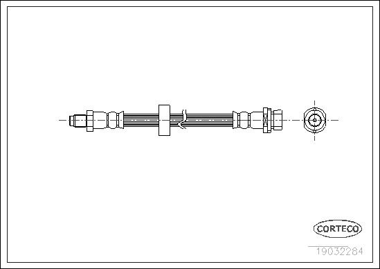 CORTECO 19032284 Brake Hose