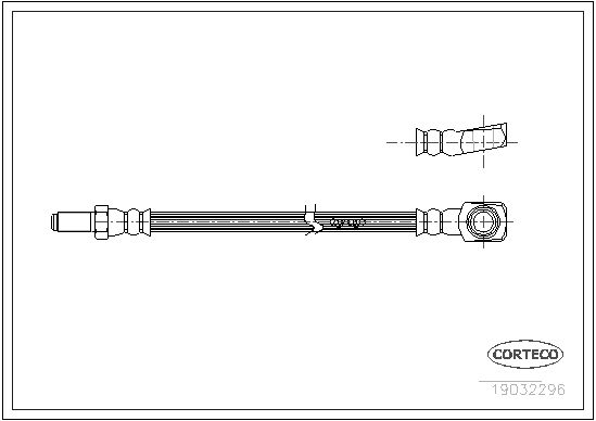 CORTECO 19032296 Brake Hose