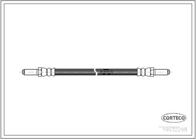 Brake Hose CORTECO 19032298