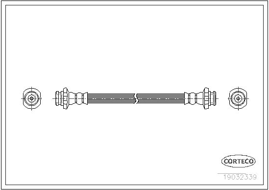 CORTECO 19032339 Brake Hose