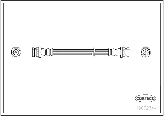CORTECO 19032344 Brake Hose