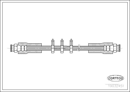 CORTECO 19032451 Brake Hose