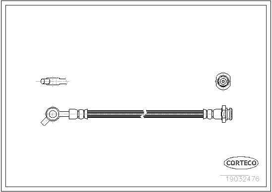 CORTECO 19032476 Brake Hose