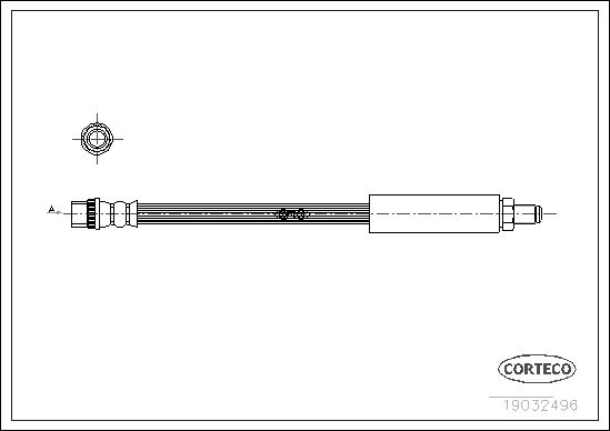 CORTECO 19032496 Brake Hose