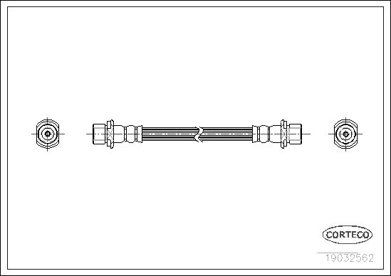 CORTECO 19032562 Brake Hose