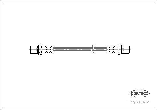CORTECO 19032591 Brake Hose