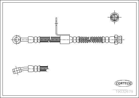 CORTECO 19032679 Brake Hose