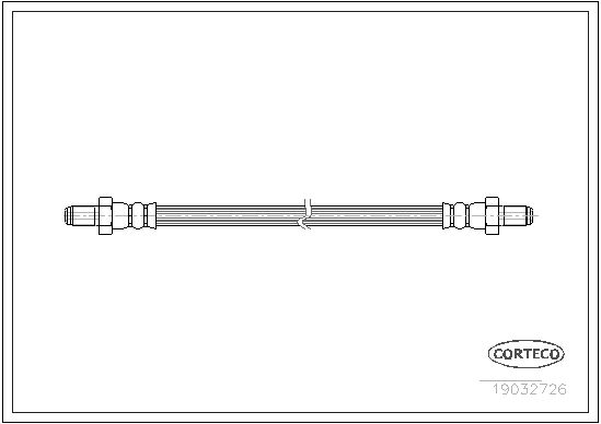 CORTECO 19032726 Brake Hose