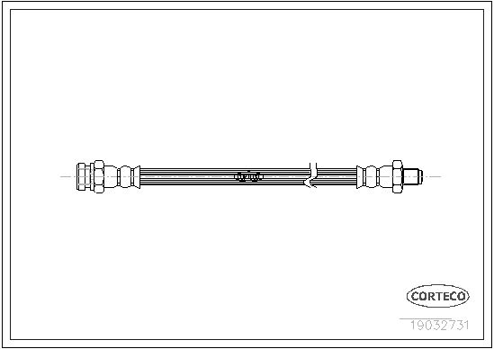 CORTECO 19032731 Brake Hose