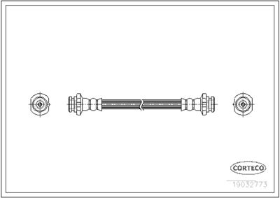 Brake Hose CORTECO 19032773