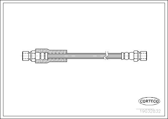 CORTECO 19032832 Brake Hose