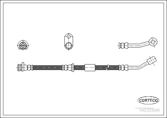CORTECO 19032896 Brake Hose