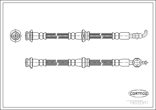 CORTECO 19032911 Brake Hose