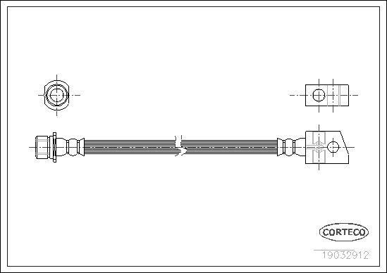 CORTECO 19032912 Brake Hose