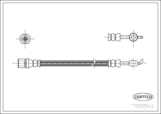 CORTECO 19032913 Brake Hose