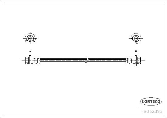 CORTECO 19032986 Brake Hose