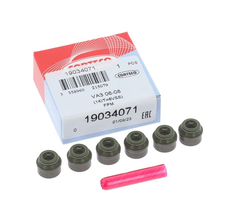 CORTECO 19034071 Seal Set, valve stem