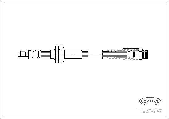CORTECO 19034947 Brake Hose