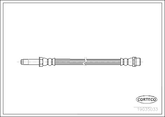 CORTECO 19035033 Brake Hose