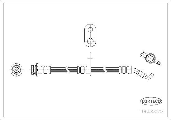 CORTECO 19035275 Brake Hose