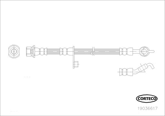 CORTECO 19036617 Brake Hose