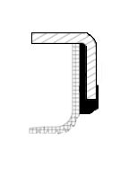 CORTECO 19036694B Shaft Seal, crankshaft