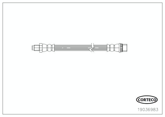 CORTECO 19036983 Brake Hose