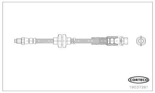 CORTECO 19037261 Brake Hose