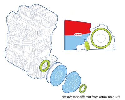 Shaft Seal Set, clutch CORTECO 19135307